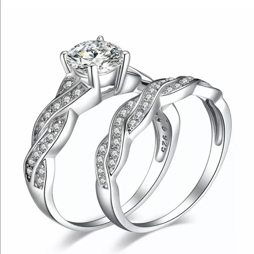 Silver Bridal Set
